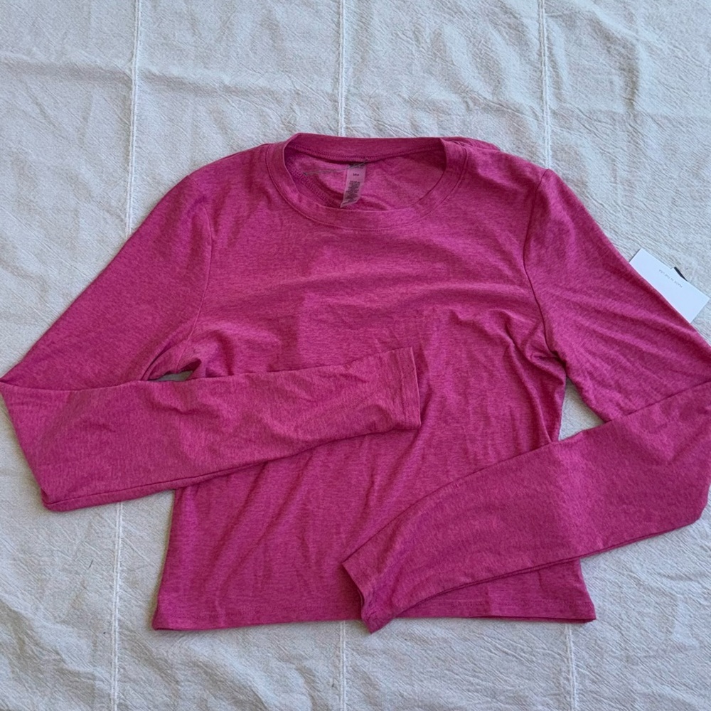 Beyond Yoga Pink Long Sleeve Top